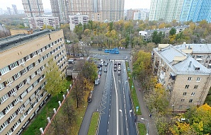 На столичных улицах увеличили количество  полос дорожного движения