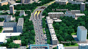Первый двухэтажный тоннель начал функционировать в Москве
